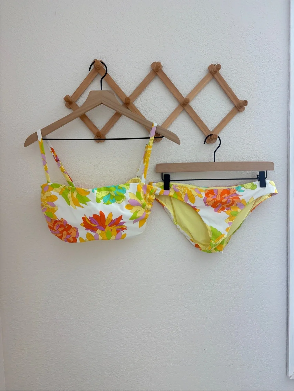 Seafolly Palm Springs Floral Bandeau Bikini